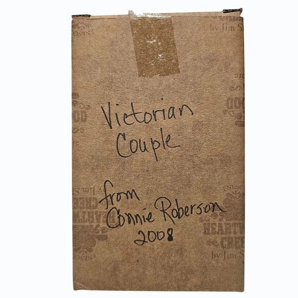 Jim Shore Heartwood Creek Victorian Carolers Christmas Ornament Pair w Box 2006 - Picture 16 of 16